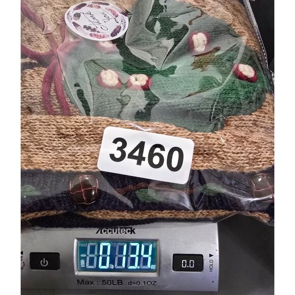 Capacity Women's Color-block Knit Vest Harvest Indie Embroidered V Neck Size XL - Picture 13 of 13